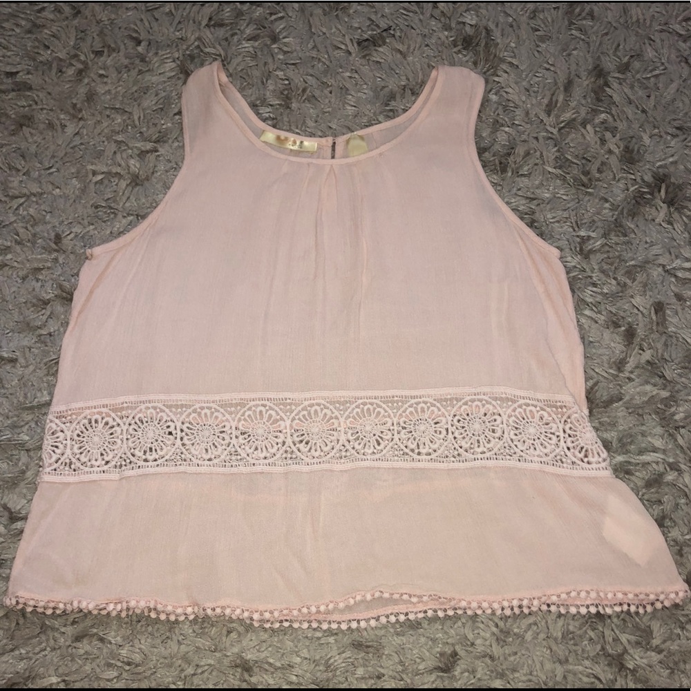 Pink blouse